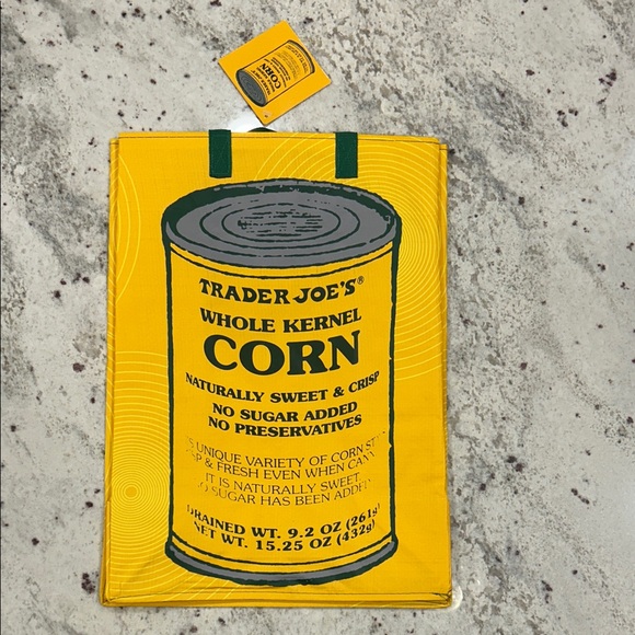 Trader Joe'S Handbags - Trader Joe's Corn Reusable bag!